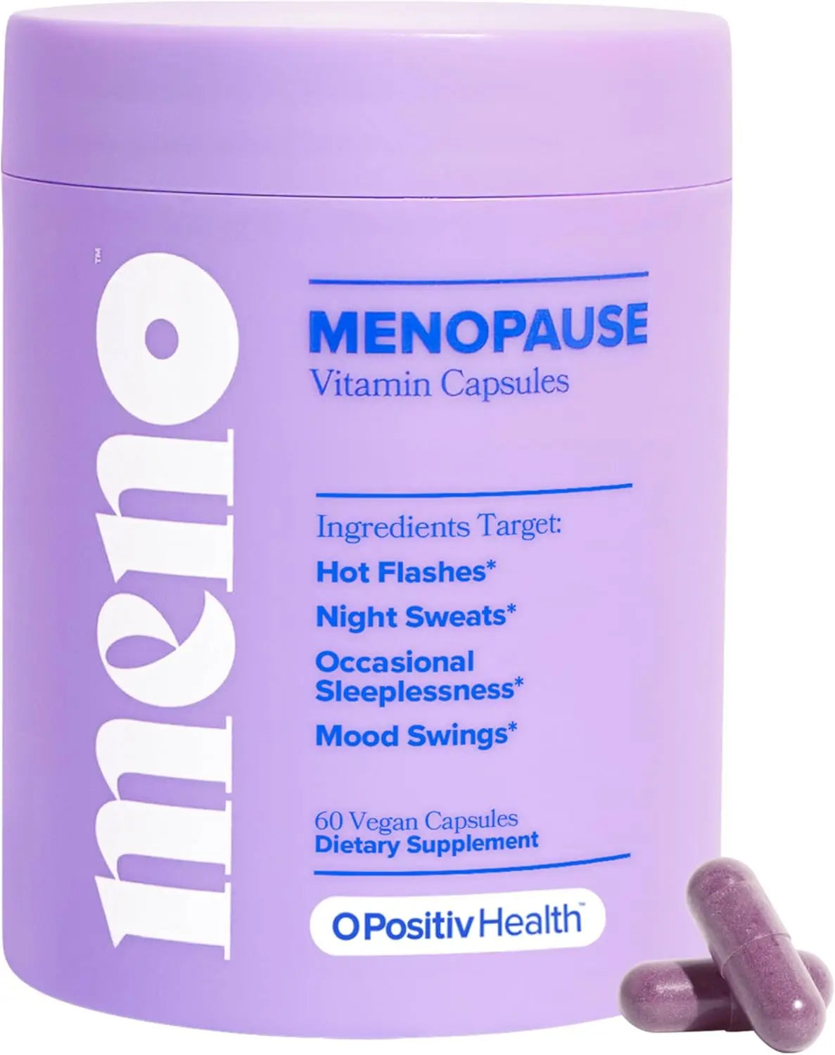 Women Vitamin Supplement with Vitamin D3 B6 Menopause Use Helps Relieve Night Sweats Mood Swings Health Food Supplement