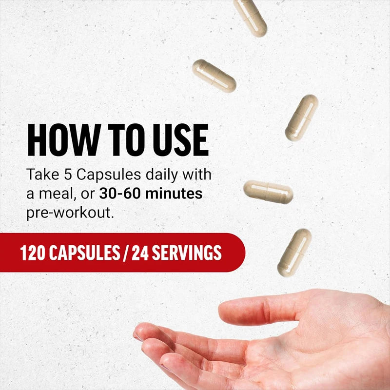 L-Arginine 3000MG - Helps Strengthen Muscles, Promote Blood Flow and Nutrient Delivery, and Improve Athletic Performance
