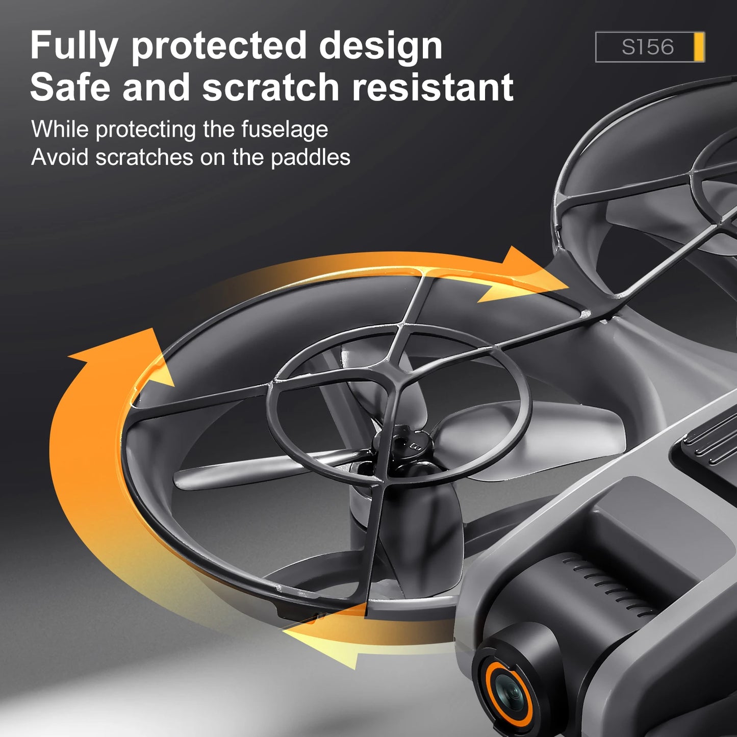 S156 Drone Professional 4K HD Dual ESC Camera FPV WIFI RC Dron Brushless Motor with Optical Flow Positioning Quadcopter Drones