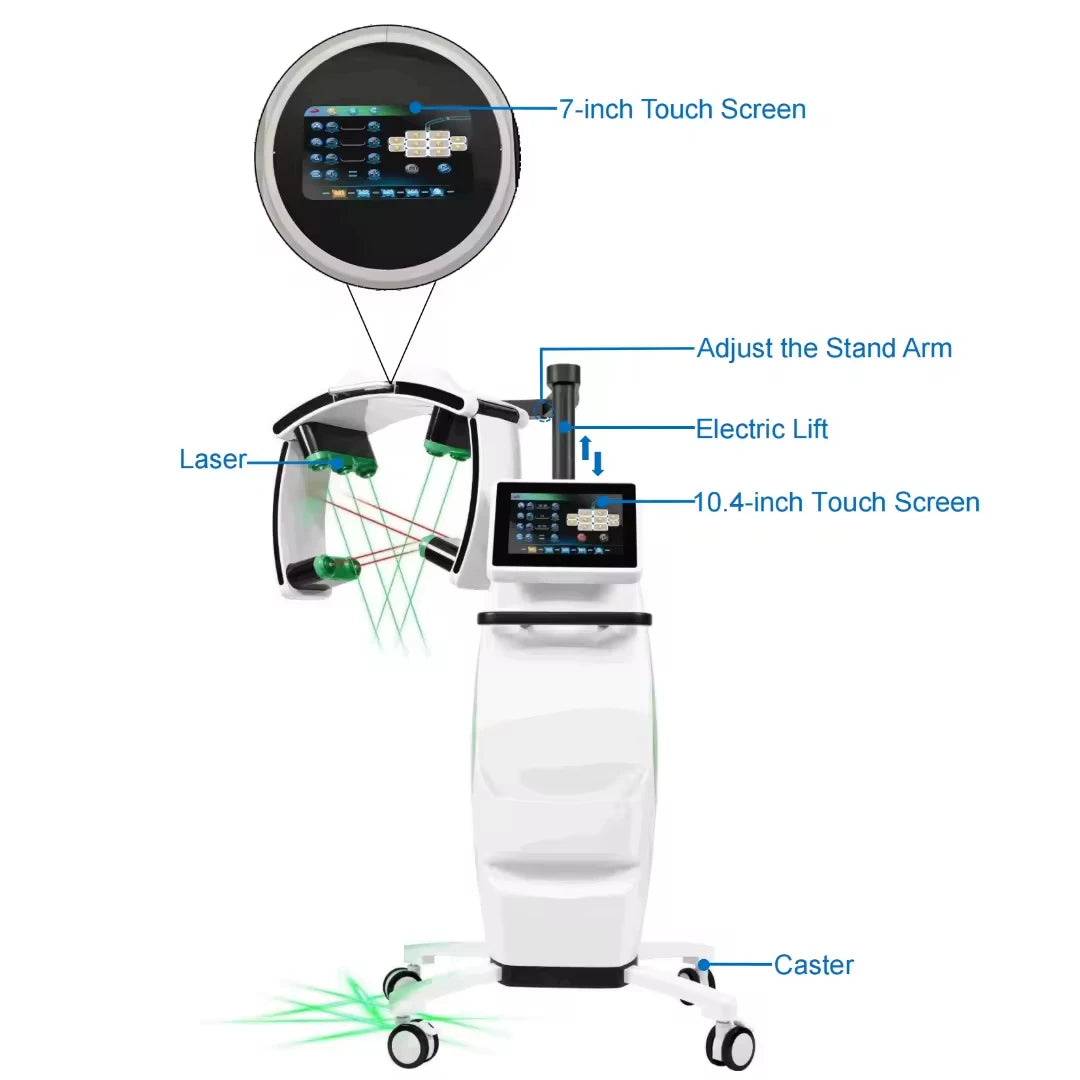 10D Master Non-invasive Weight Loss Slimming Machine Cellulite Fat Reduction Body Shape Pain Relief Physiotherapy