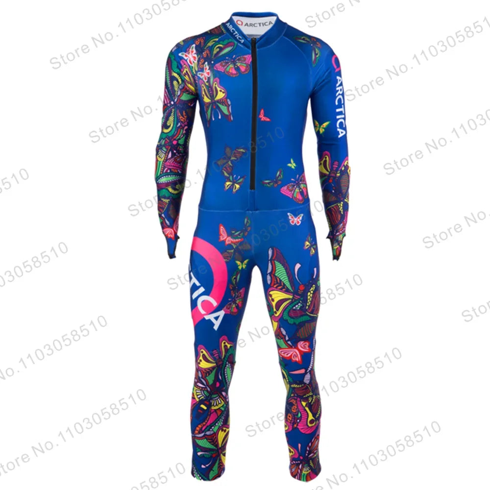 PERFORMANCE SKI RACE SUIT Winter Flange Jumpsuits MEN One Piece Ski Suits Snowboard Jumpsuit Sport Non-Padded