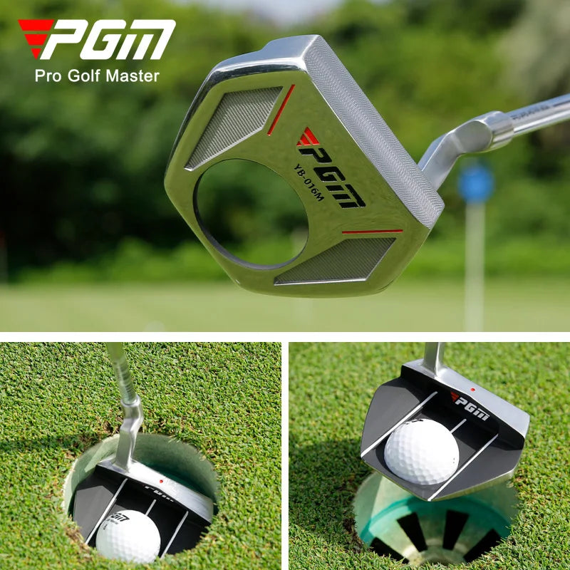 PGM Golf Clubs Men's Putter Low Center Of Gravity With Ball Picking Function Aiming Line Putters TUG034
