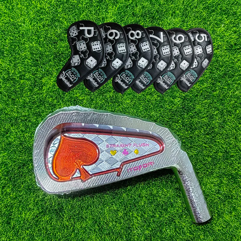 Tianwell Ito Bor Poker Irons Forged Golf Club Set #5-P 6pcs with Head Cover - Premium Quality Golf Irons Set