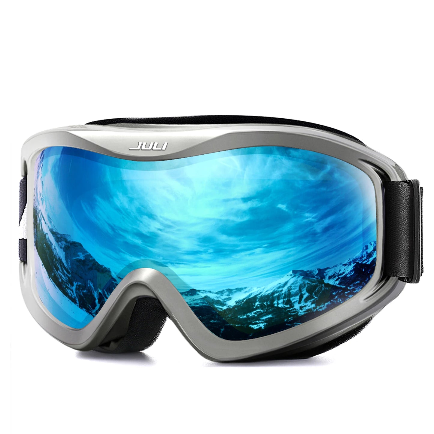 MAXJULI Brand Professional Ski Goggles Double Layers Lens Anti-fog UV400 Ski Glasses Skiing Men Women Snow Goggles
