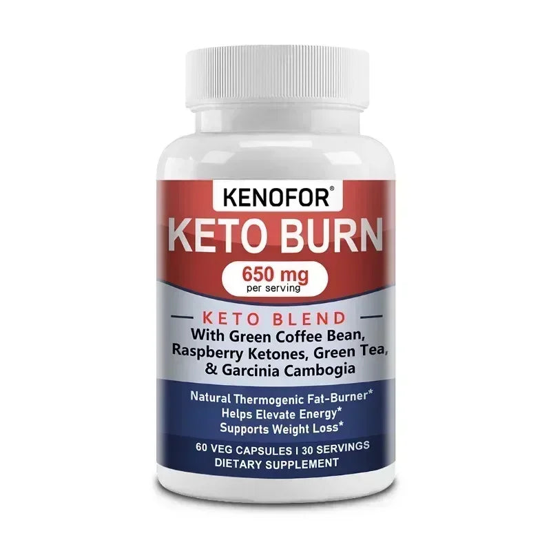 Effective Keto Weight Loss Capsules, Thermogenic Fat Burners for Men and Women, Ketone Supplement for Ketosis and Focus