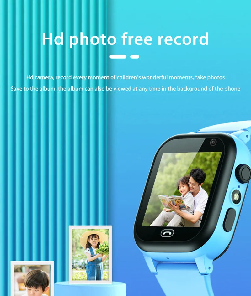 Xiaomi Kids Smart Watch 5G Multifunctional Waterproof IP57 SOS GPS Camera Call Sim Card Child Gifts Sport Watches Tracker 2026