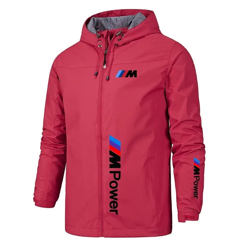 Men's 202 BMW Waterproof Military Tactical Jacket Warm Windbreaker Bomber Jacket with Hood Windproof And Waterproof