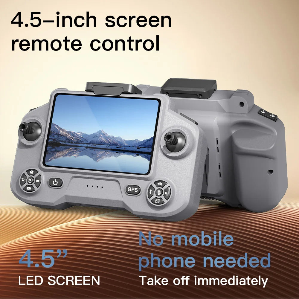 AE20 Drone Remote Control Brushless Motor Screen Lifting Obstacle Avoidance GPS Intelligent Positioning Remote Control Aircraft