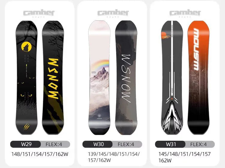 Snowboard set full set, adult, fast wear retainer, snowboard shoes all-round board