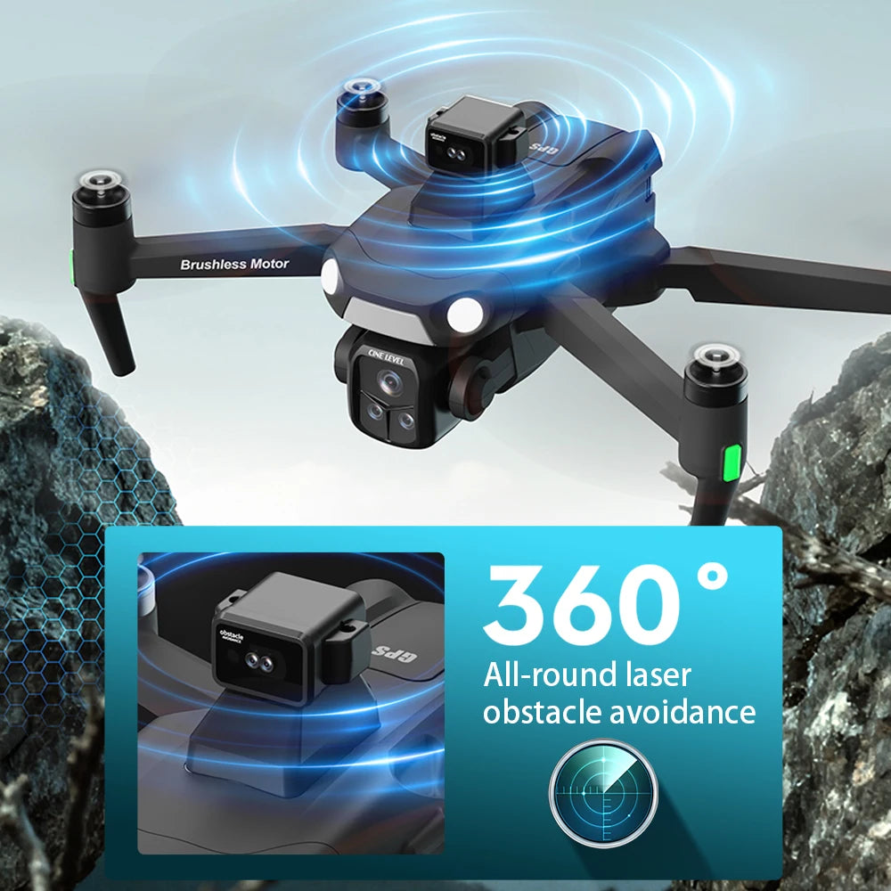 A1R 3S Original 8K Drone 4K Professional 5G GPS 360° Laser obstacle avoidance Brushless Foldable Quadcopter RC Distance 3KM Dron