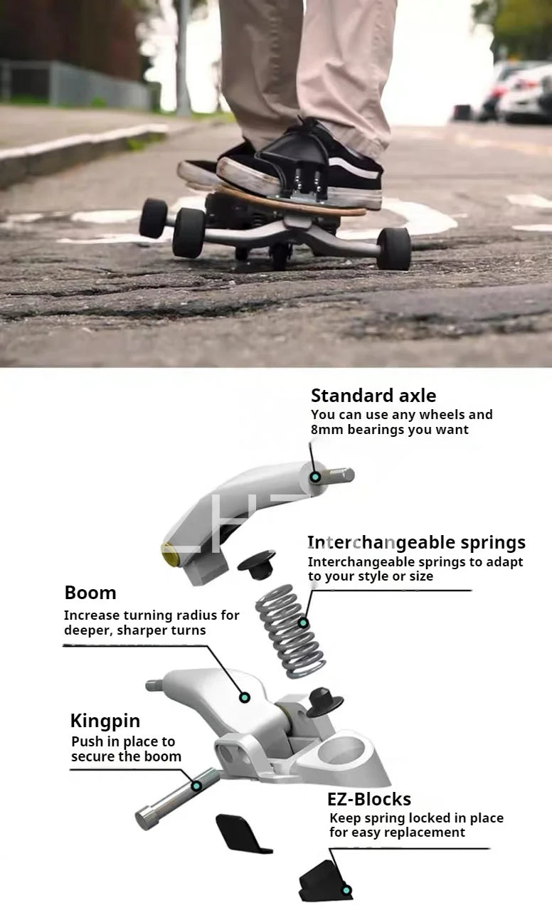 Land snowboarding male and female simulation skiing practice board snowboarding Sports and Entertainment