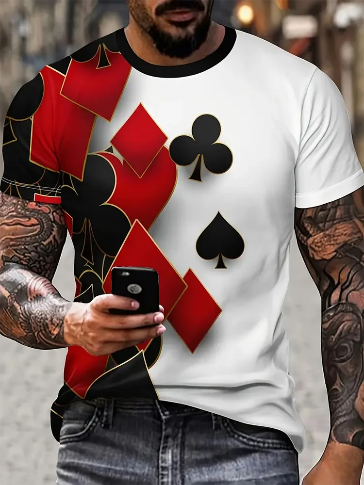 Cool Lion 3D Printed Men's T-shirt Summer Outdoor Sports Men's Top Daily Urban Fashion Short Sleeve Street Casual Men's T-shirt