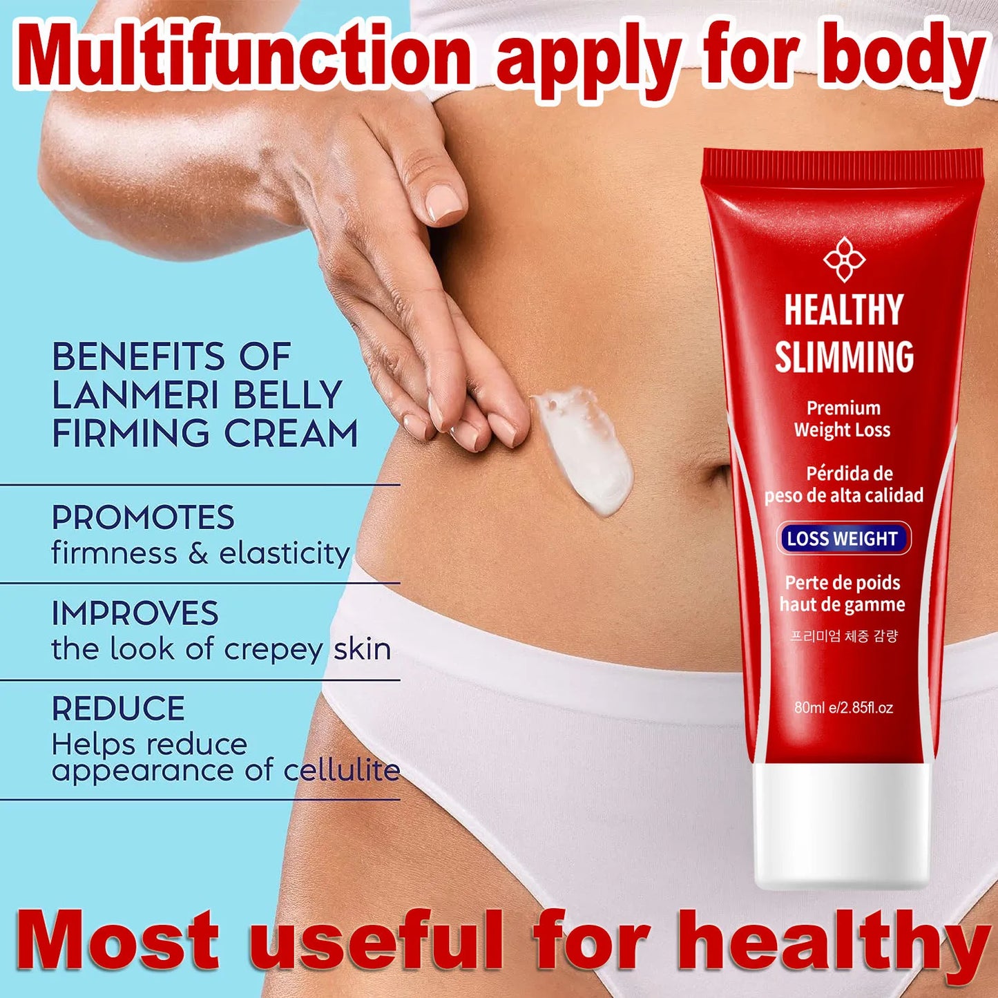 Most Powerful Fat Burning and Cellulite Weight Loss Pills for Lean Physique Product Detoxification Promotes Bowel Motility