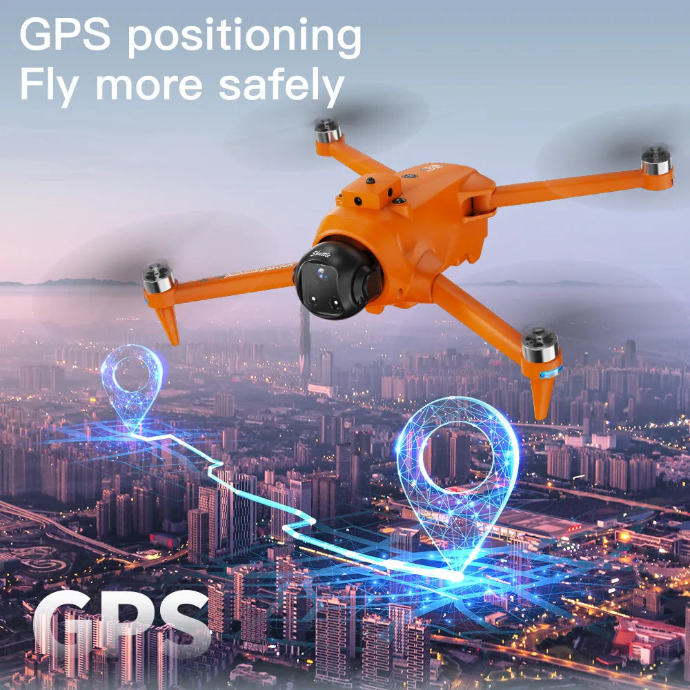 AE20 Drone Remote Control Brushless Motor Screen Lifting Obstacle Avoidance GPS Intelligent Positioning Remote Control Aircraft