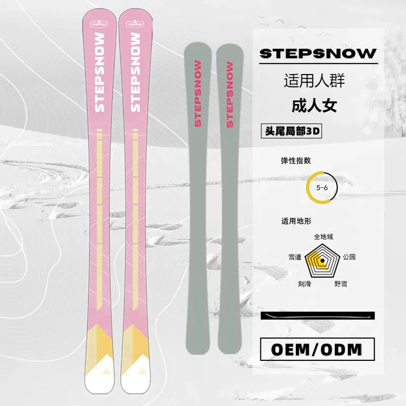More Sizes Optional Novice Skiing Work New Snowboard Men's and Women's Entry-Level Outdoor Skiing Double Board All-around Board