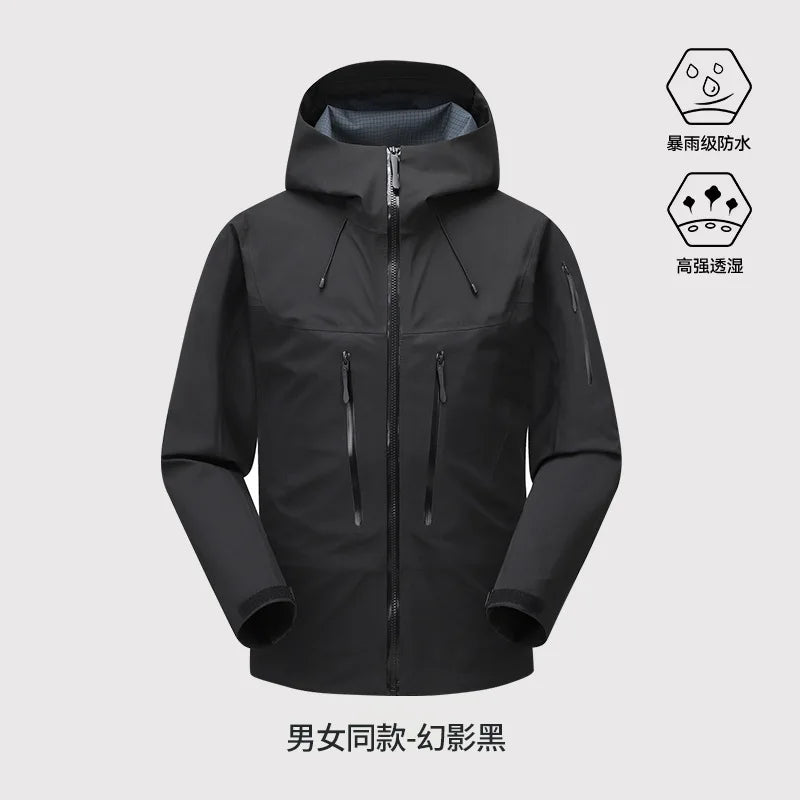 Jackets, fashionable men's and women's mountaineering suits, high breathability, waterproof and high-quality jackets.