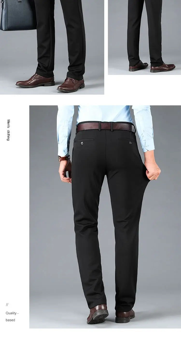 10XL Oversize Men Business Pants Winter Men's Trousers Man Casual Formal Tailoring Clothes Social Suit Clothing Slacks PantsMens