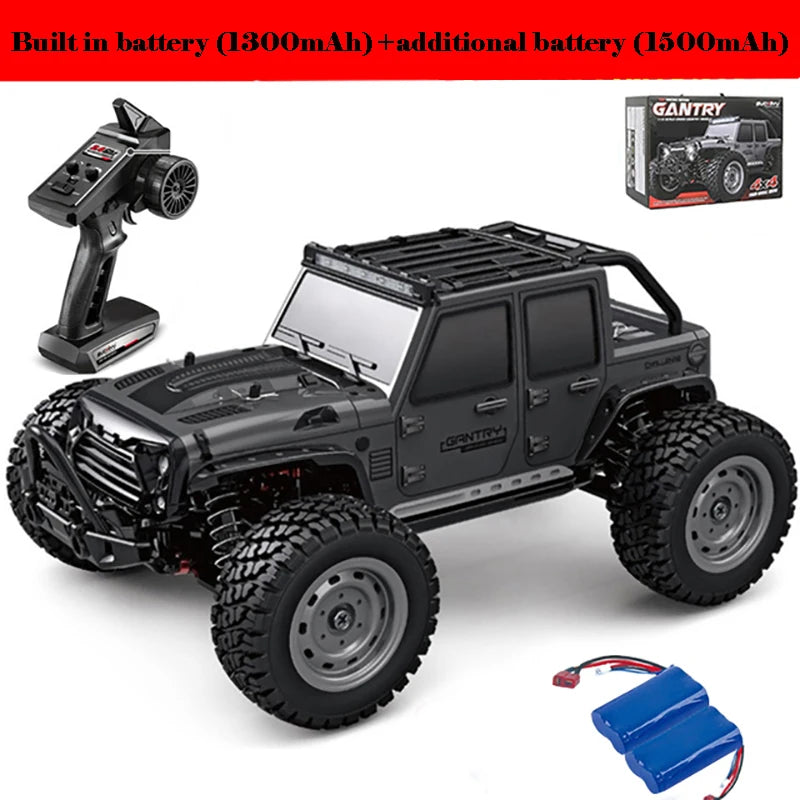 4WD 1:16 80KM/H Super Brushless 50KM/H Brushed RC Car 4x4 Off Road Remote Control High Speed Drift Racing Truck Toy Kids Adults