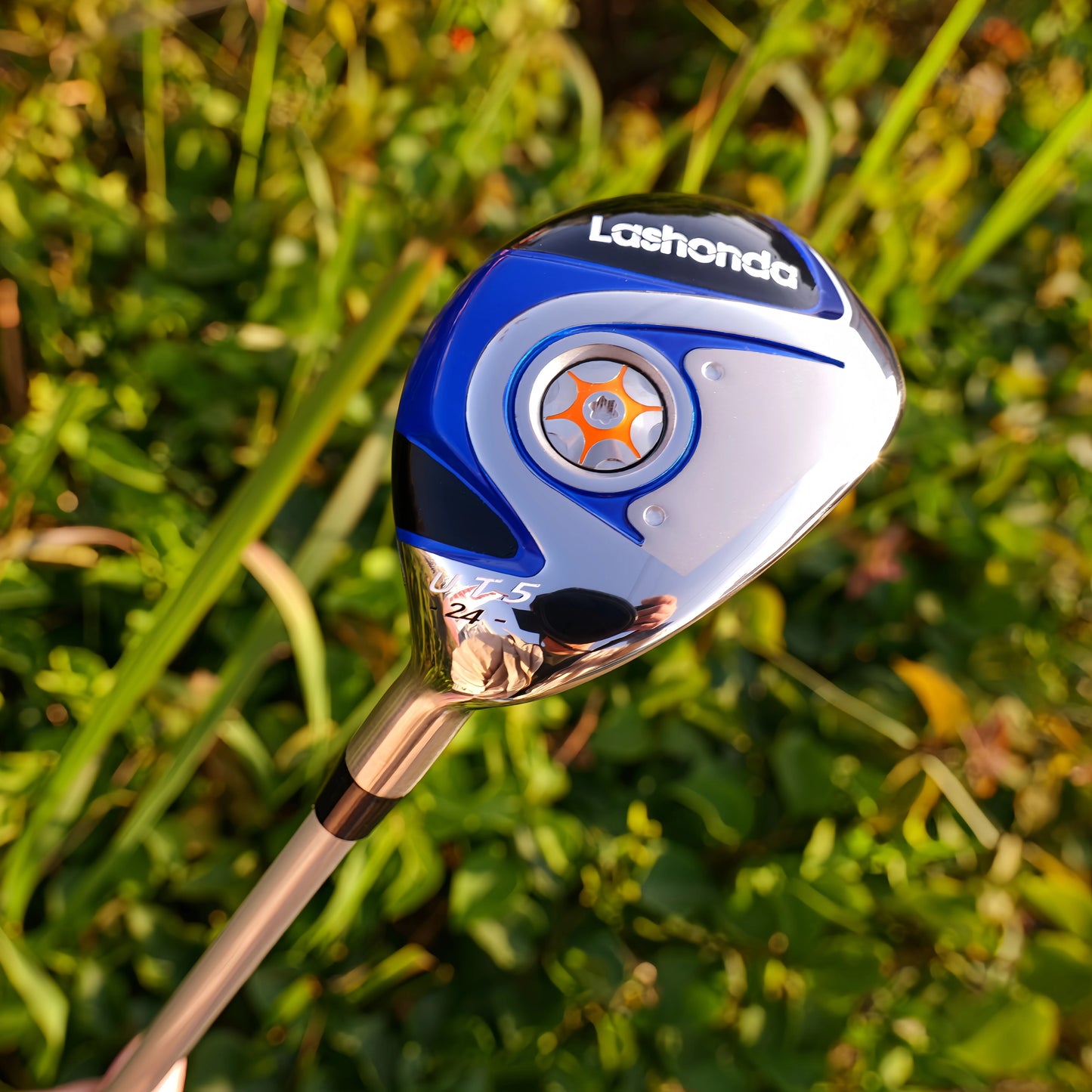 Golf Club Lashonda Hybrid/Utility Wood   SR Flex Carbon Shaft, Stainless Steel Head   Low and Deep Center of Gravity, High Forgi