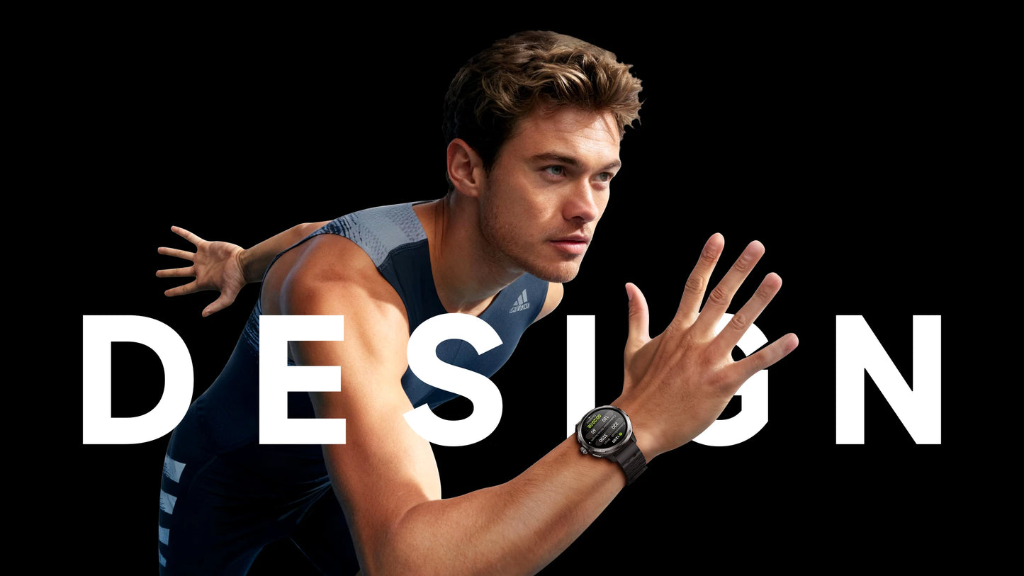 Ulefone Armor Watch Pro Smartwatch 1.5" AMOLED Display, Built-in GPS, Heart Rate Monitor, Sports Smart Watch for Men & Women