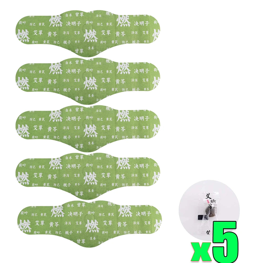 Herbal Navel Waist Patch Tighten Arms Thighs Remove Body Toxins Prevent Fat Accumulation Fast Fat Burning Belly Slimming Sticker