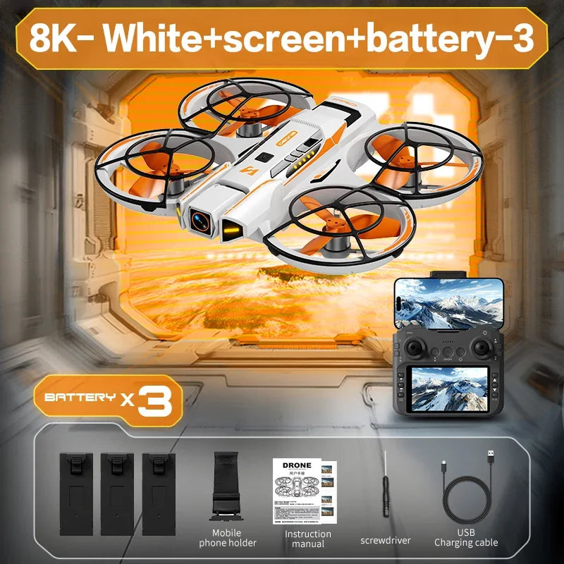 Original A21Pro Mini Drone 8K GPS Professional HD Aerial Photography Remote Control Aircraft 5G HD Camera Quadcopter Toy UAV