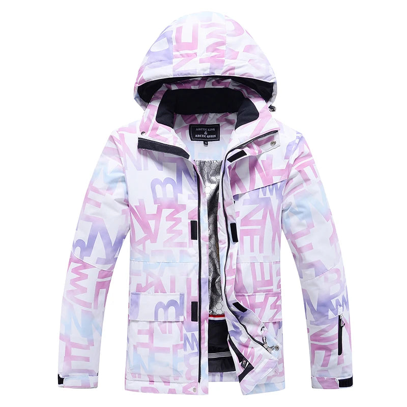 Ski Suit Women Winter Warm Waterproof Outdoor Sports Snow Jackets and Pants Hot Ski Equipment Snowboard Down Jacket Female Brand