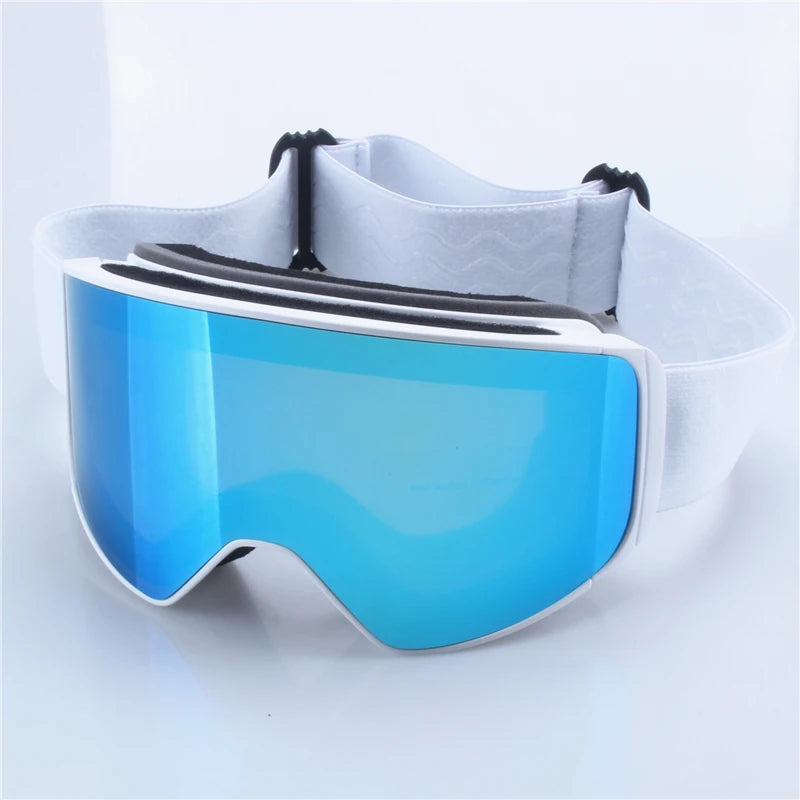 Magnetic Lens Snow Goggles Double Layer Anti-Fog UV Protection for Skiing Snowboarding High-definition Clarity Unisex Skiing