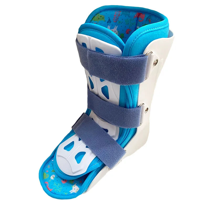 Kid Foot Drop Support Splint-Varus Valgus Orthotics Brace-Ankle Joint Fracture Fixation Brace-Ankle Sprains Recovery Band