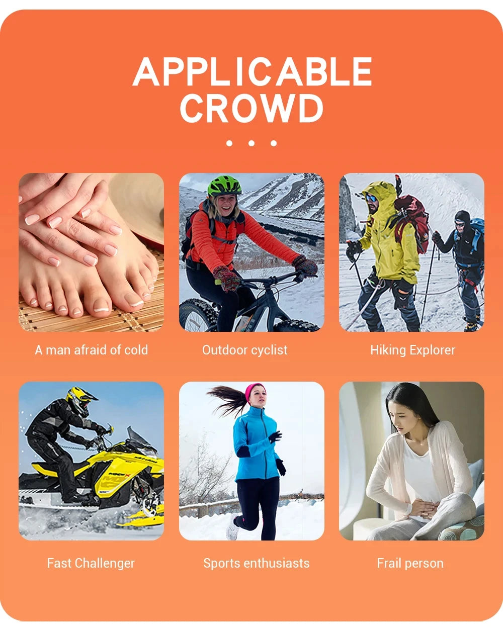 Heated Socks Winter Rechargeable 5000mah Electric Heated Skiing Socks Women Men Outdoor Skiing Socks Sports Foot Warm Equipment
