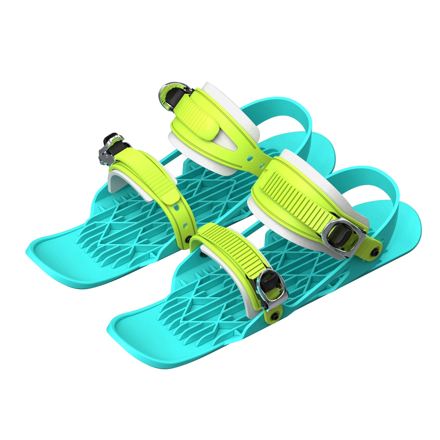 Adult mini entry-level ski skis suitable for beginners Ski boots that can be worn directly on the feet Snow walking shoes