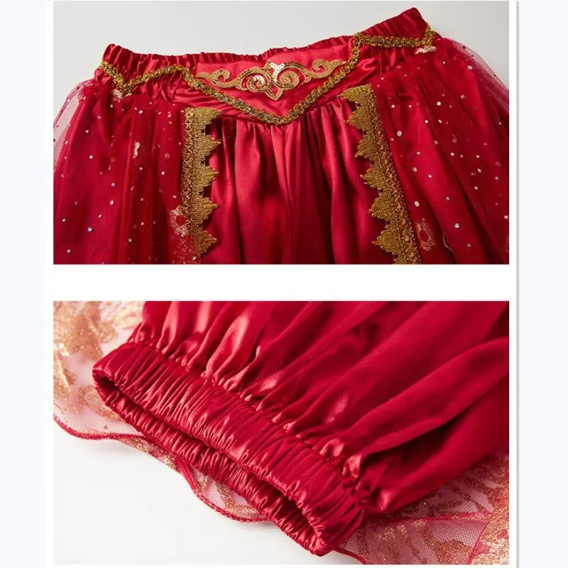 Belly Dance Dress Jasmine Princes Cosplay Dresses Han and Tang Chinese Style Cos Costume Girls female Belly Dance Outfits