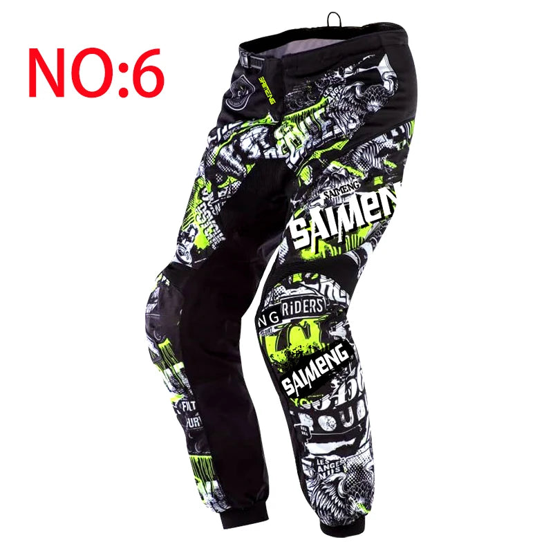 motocross pants  MX pant DH MTB Dirt Bike ATV Enduro Moto gear set Off Road Equipment