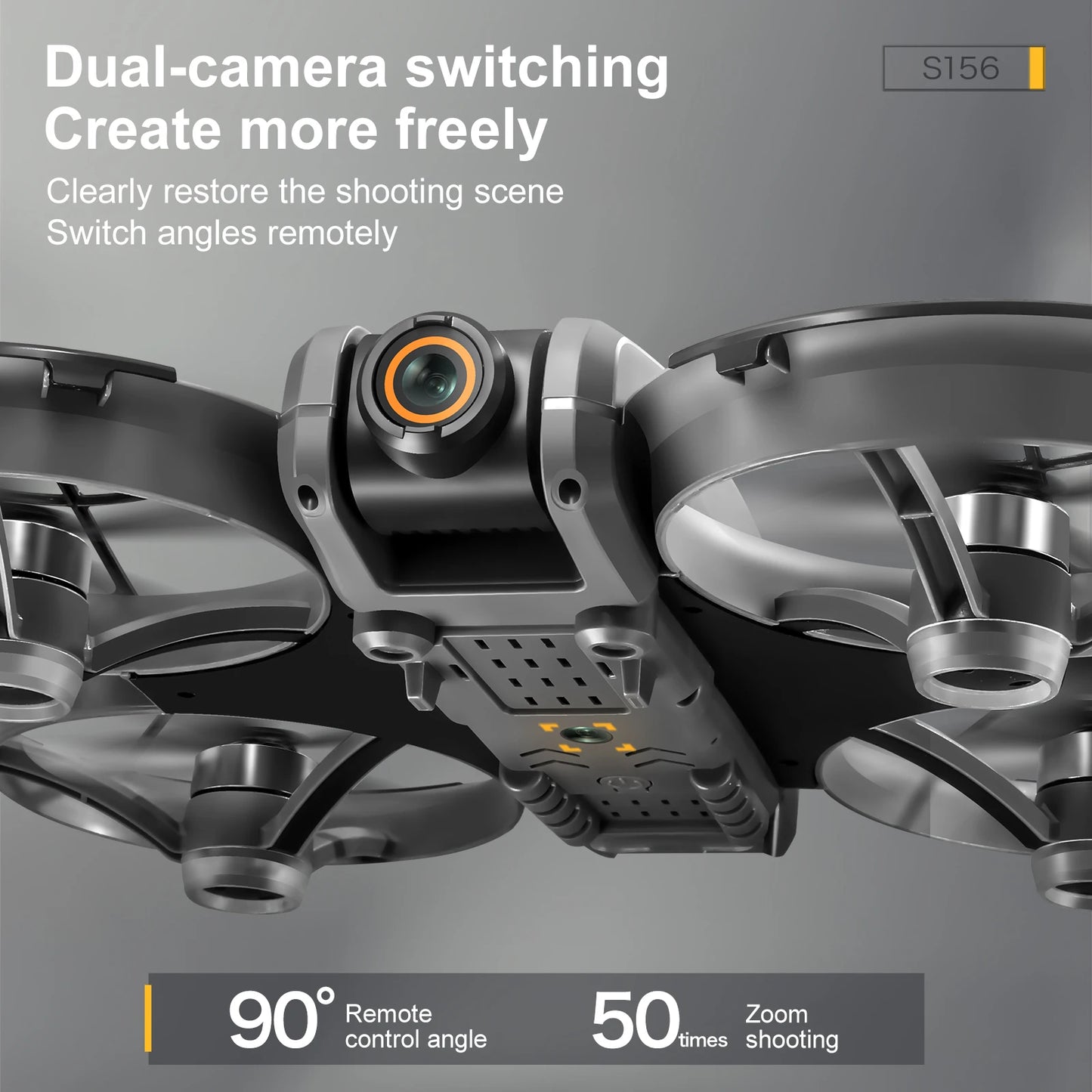 S156 Drone Professional 4K HD Dual ESC Camera FPV WIFI RC Dron Brushless Motor with Optical Flow Positioning Quadcopter Drones