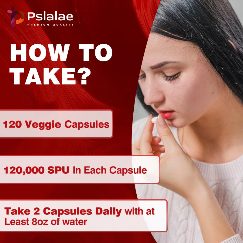 High Potency Serratiopeptidase Capsules - Supports Sinus Health and Airway Function ,and Improves Immunity Supplement