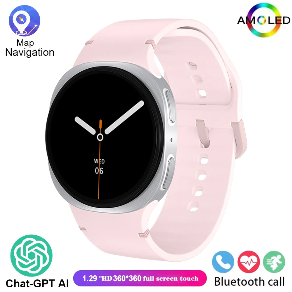 2026 New Galaxywatch Ultra 8 Ladies SmartWatch Compass IP68 waterproof BT Call GPS map navigation Men SmartWatch For Android IOS