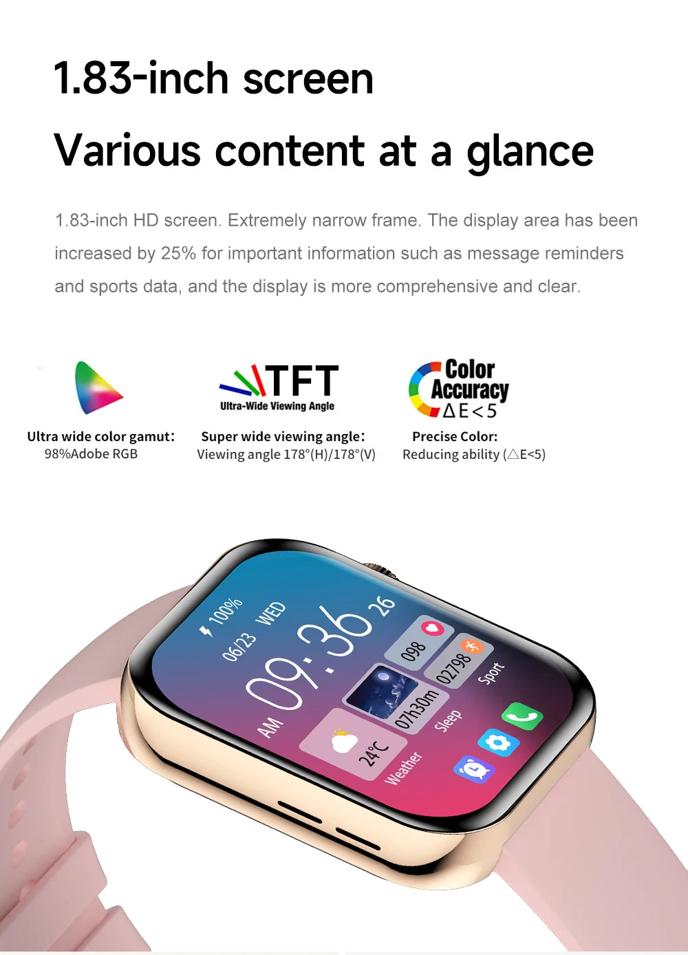 2026 New For iOS Watch Series 11 Smart Watch Ultra HD AMOLED GPS NFC Heart Rate IP68 Waterproof Sport Fitness Call Smartbracelet