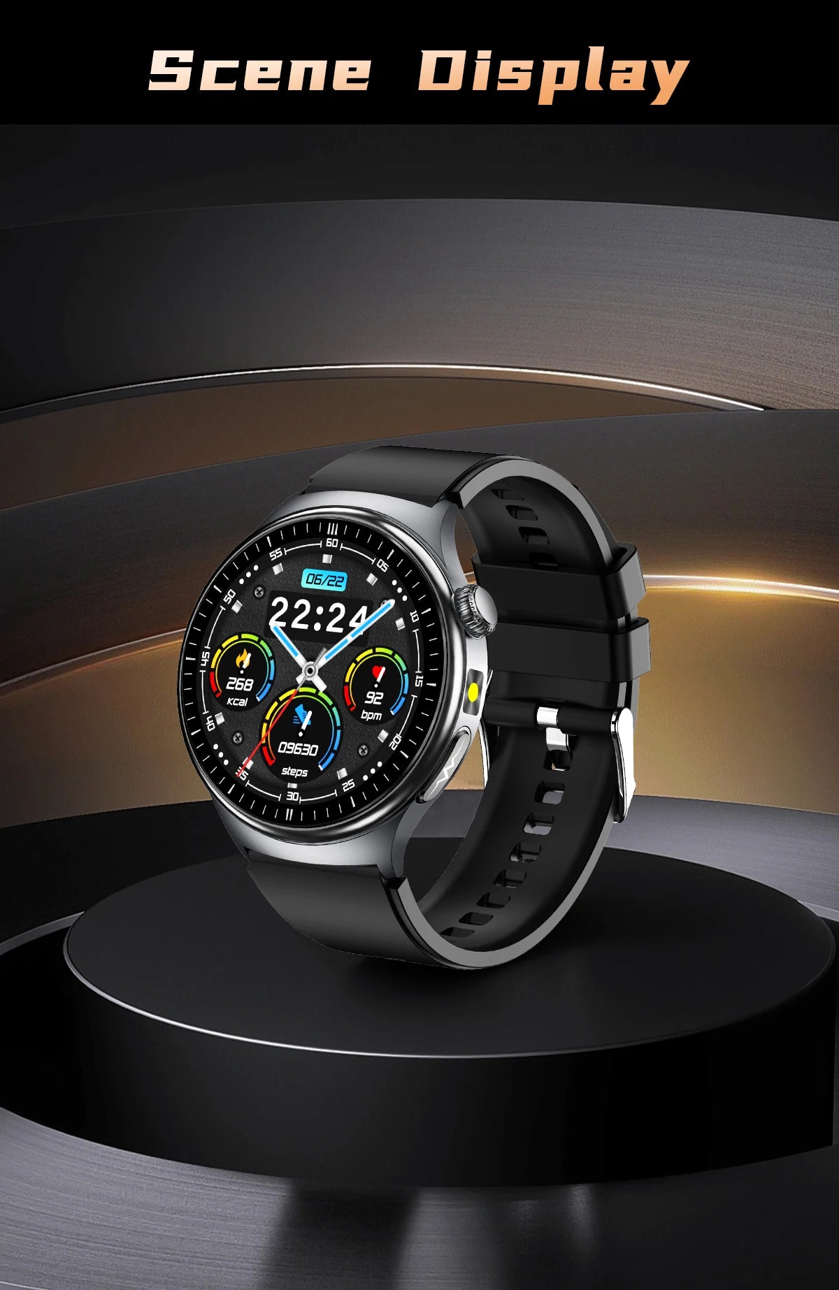 Nursing Grade Health Smartwatches For Men Women Precision Detection Heart Rate Blood Fats Uric Acid Blood Pressure ECG Smart Wat
