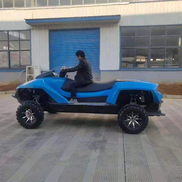 Factory Supplies High Quality OEM Fiberglass 4 Stroke Engine Amphibious Water Sports Vehicles Heavy Duty All Terrain Lake River