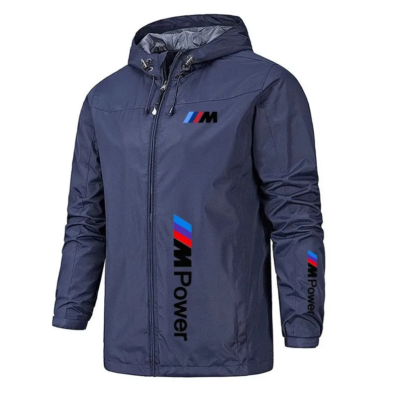 Men's 202 BMW Waterproof Military Tactical Jacket Warm Windbreaker Bomber Jacket with Hood Windproof And Waterproof