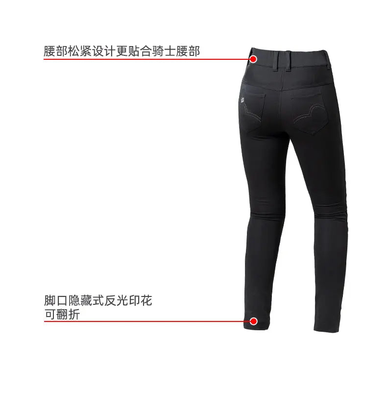 Women Motorcycle Jacket Four Seasons Breathable Lightweight Mesh Cycling Moto Jacket Protector Motocross Suit CE Protective