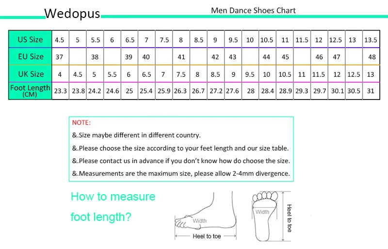 Wedopus Customized 2.5CM Heel Gold Snake PU Dance Shoes Suede Sole Men Ballroom Dancing Shoes with Lace-up