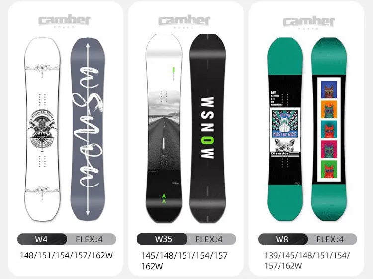 Snowboard set full set, adult, fast wear retainer, snowboard shoes all-round board