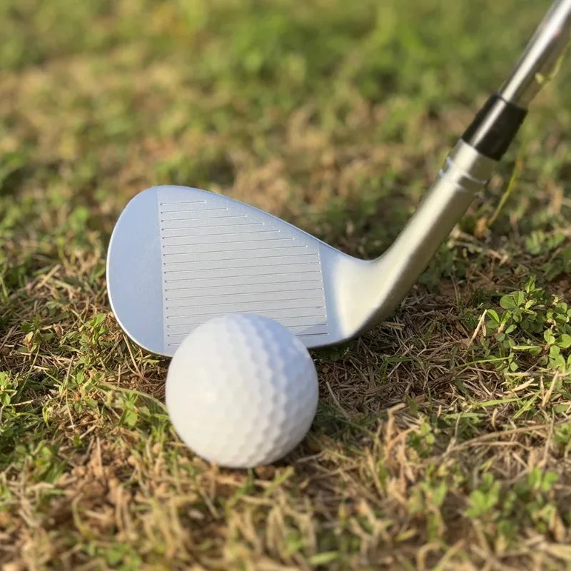1pc Golf club Wedges 52 56 60 Degrees Silvery With Stiff Flex Steel Shaft And Milled Face, Right Hand Golf Sand Wedge
