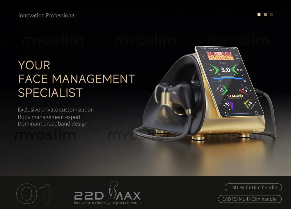 22D MAX HIFU Beauty Equipment Machine for Facial Tightening Slimming And Fat Reduction Latest Model