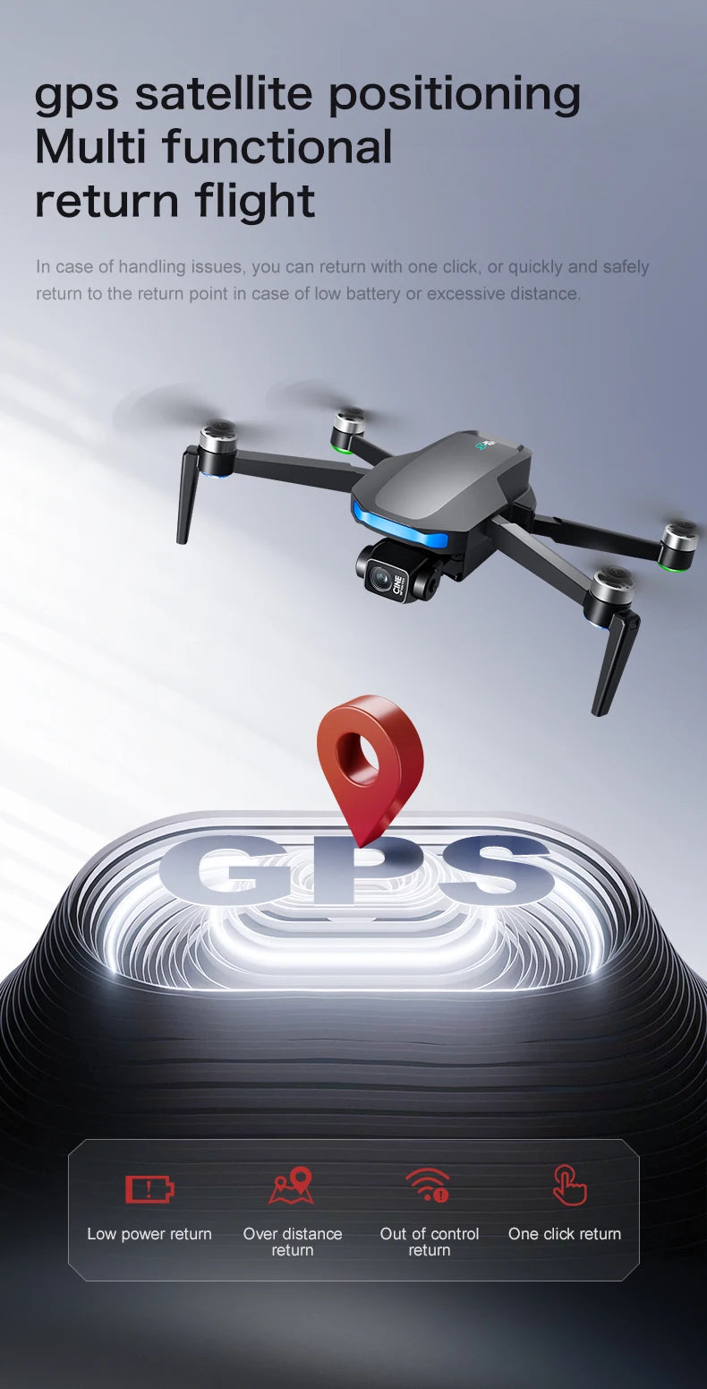 For Xiaomi GPS S-X1 Drone Three-axis gimbal 8K Professional HD Camera WIFI 5G Brushless FPV Obstacle Avoidance Quadcopter Dron