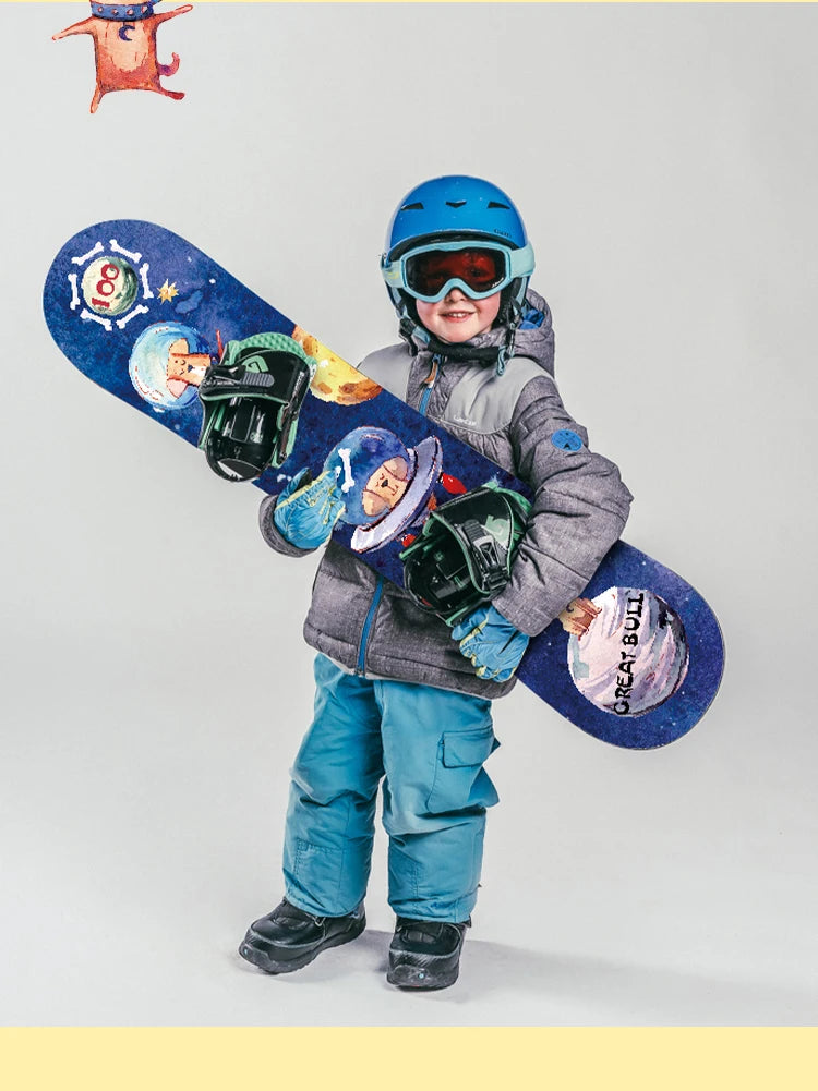 Children's Snowboard Set Baby Snowboard Boys and Girls Snowboard New Ski Equipment
