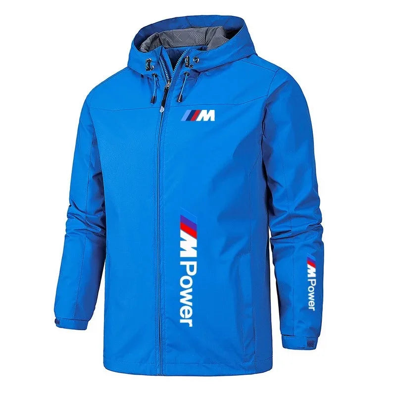 Men's 202 BMW Waterproof Military Tactical Jacket Warm Windbreaker Bomber Jacket with Hood Windproof And Waterproof