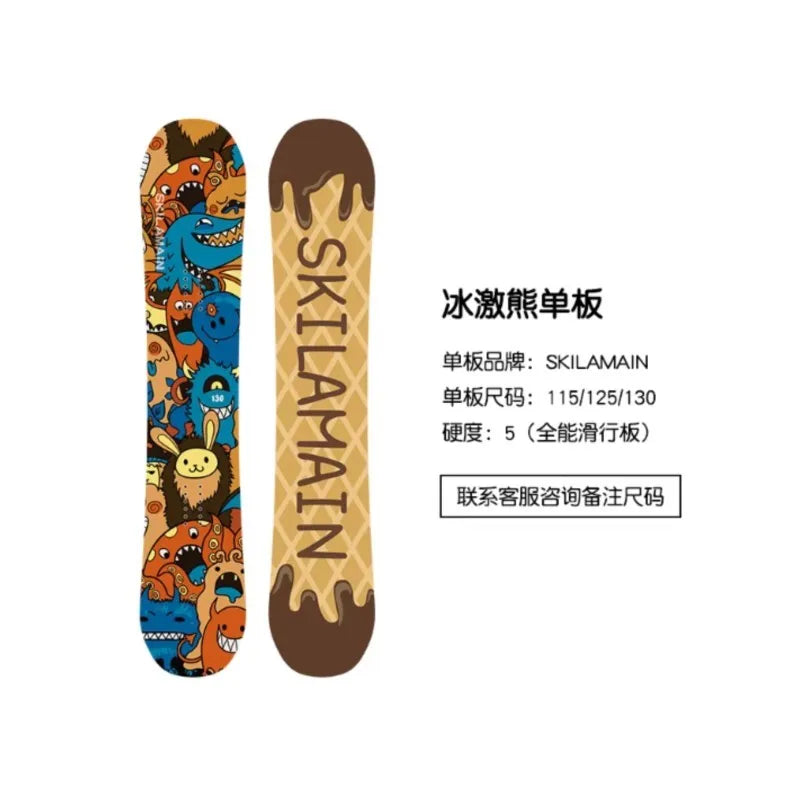 сноуборд детский New Children's Snowboard All-around Board All Terrain Board Snowboard Snowboard Set