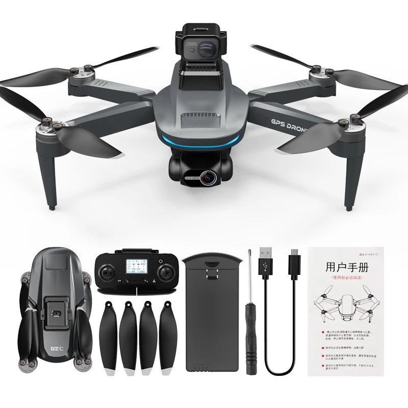 LYZRC L200 Pro MAX Drone Professional 4K HD Camera With Obstacle Avoidance 2-Axis Gimbal GPS 5G WIFI FPV RC Dron Quadcopter 216g